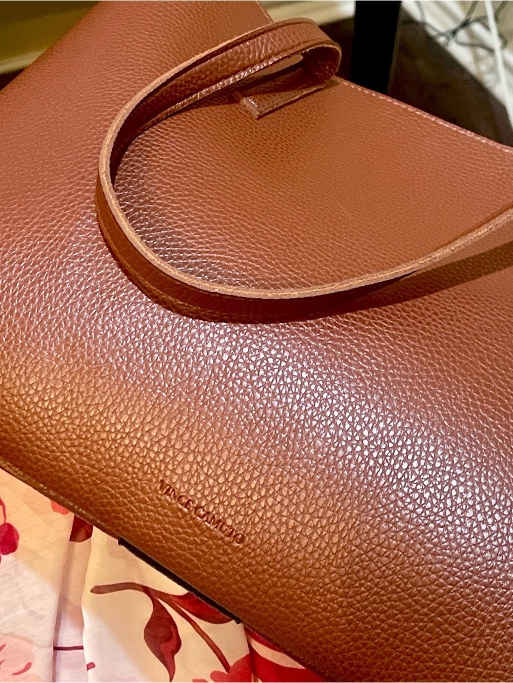 Vince Camuto All  Leather Tote Bag - Picture 2 of 11